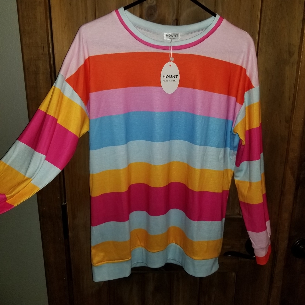 NWT Hount Long Sleeve Top